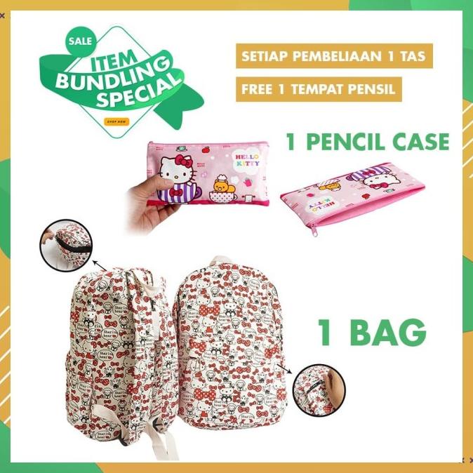 

Jnt Cod Promo Item Bundling Tas Kanvas Tempat Pensil Sekolah Anak Hello Kitty Terbaik Kode 834