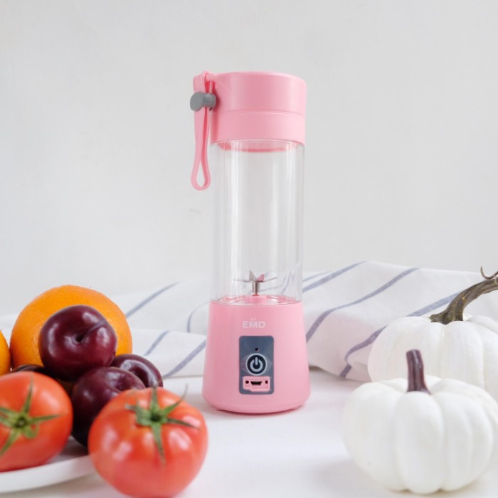 4 Mata Pisau Portable Blender EMD777 S304 Jus USB Mixer Alat Smoothie
