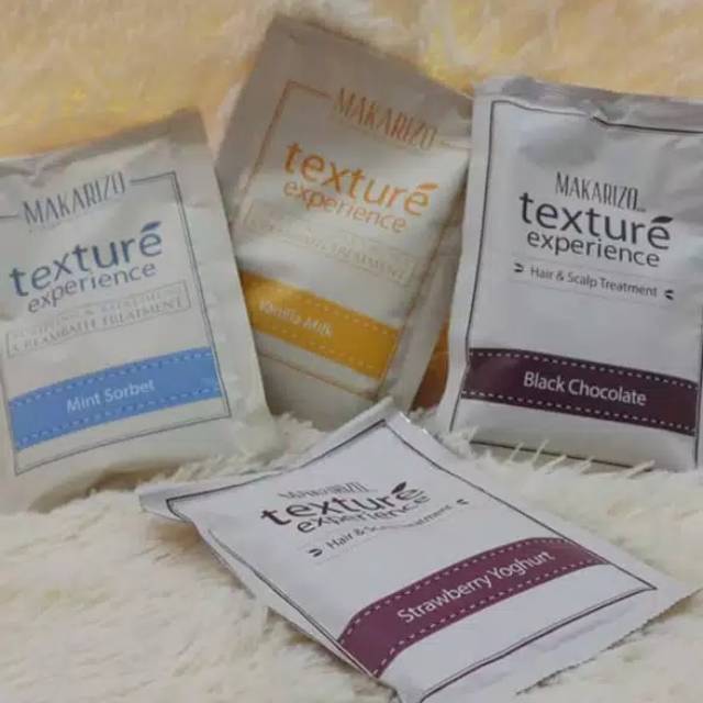  Makarizo  Texture Experience Sachet  60gr Shopee Indonesia