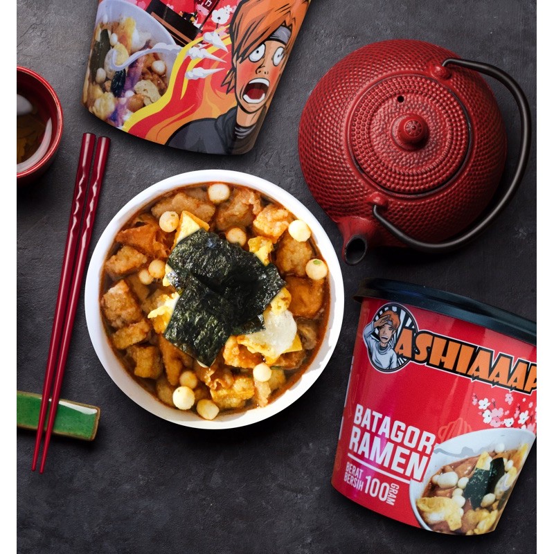 

ASHIAAAP BATAGOR RAMEN MAKANAN MILENIAL