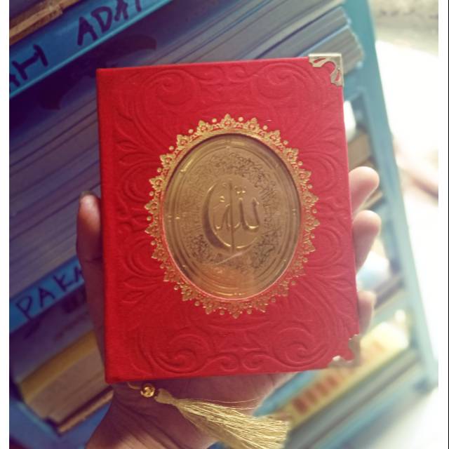 Buku yasin cover bludru+sisipan foto