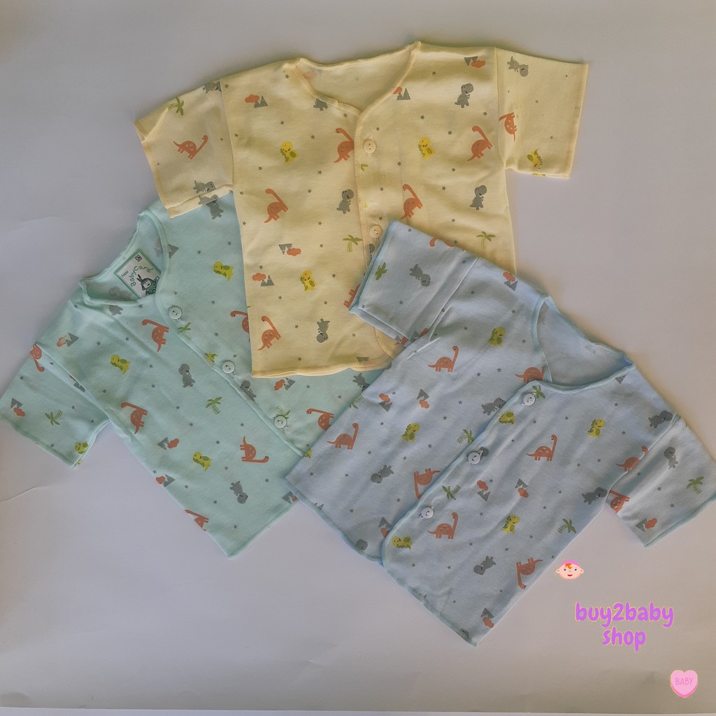 Baju bayi lengan pendek babycare bayi usia 0-4 bulan isi 1 PCS