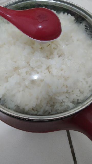 Panci Teflon Listrik + Kukusan Panci Multifungsi Instan Pan Elektrik 18cm /panci Elektrik Serbaguna