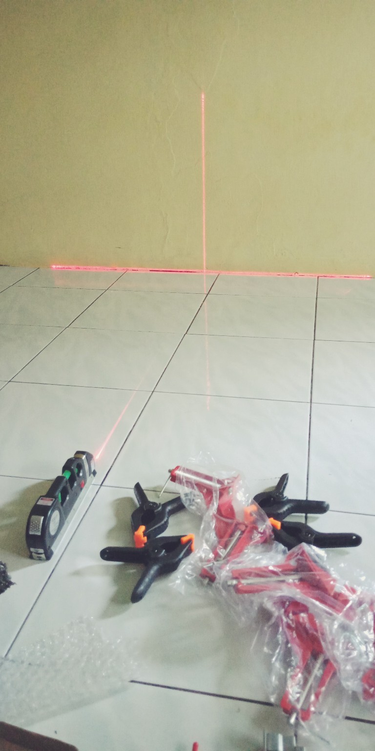 Fixit Laser Line Levelpro3 Kombinasi Meteran Laser Waterpass