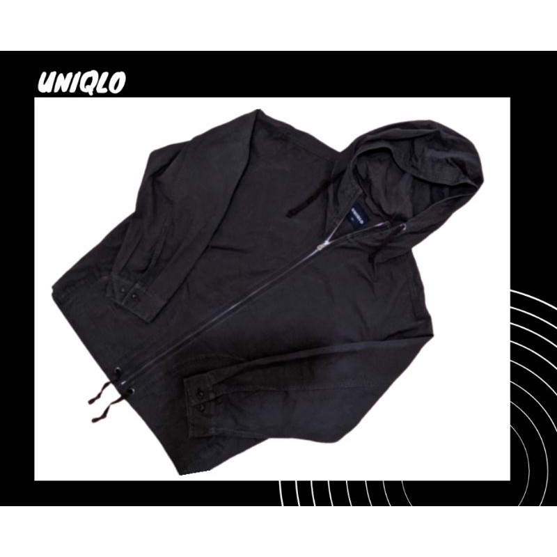 jaket uniqlo   , uniqlo second. jaket canvas , jaket denim , jaket tebal , jaket second