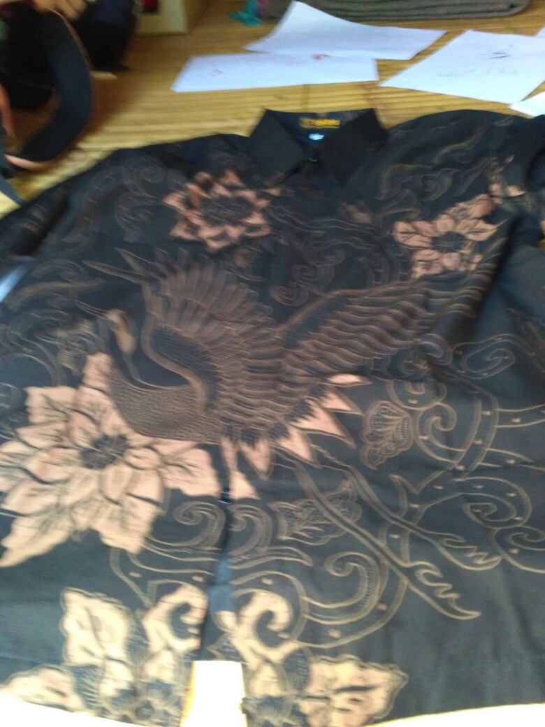 Sekar Kamboja Kemeja Batik Pria Lengan Panjang Terbaru Original By Seno