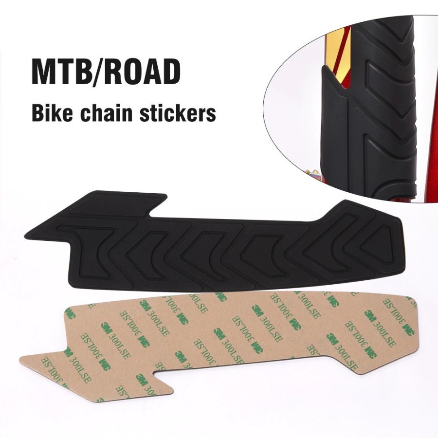 Stiker Pelindung Frame Sepeda Anti Scratch Protector - DM4 - Black