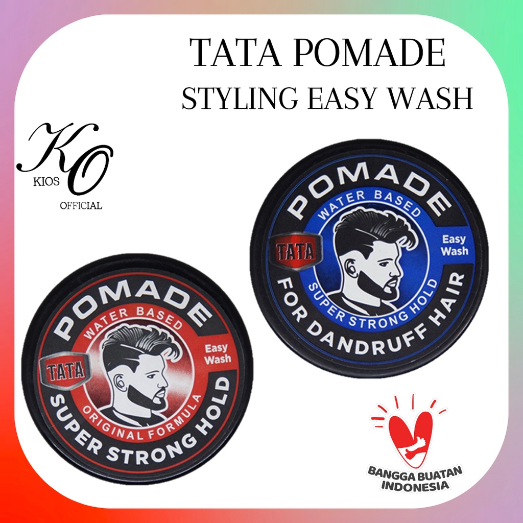 Tata Pomade styling easy wash/water based 75gr