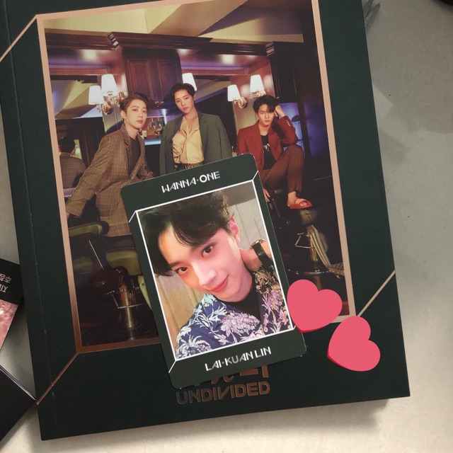 WTT Want To Trade PC Guanlin No.1 Ver to Bae Jinyoung No.1 Ver Wanna One Undivided