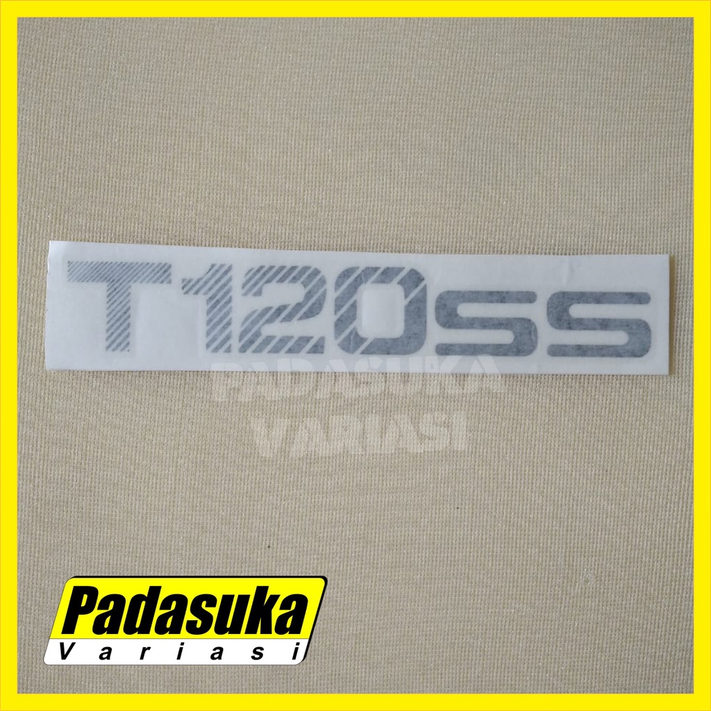 Stiker T120 SS Pick Up Silver Stiker Pintu T 120 SS Original Sticker T120ss KM901661
