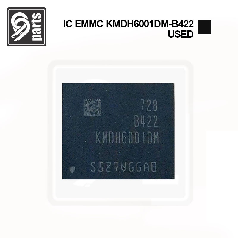 Ic Emmc KMDH6001DM-B422 Used / Emmc Oppo F7 F9 F11 BGA 254 Ram4GB KMDH6001DM-B422 64GB KMDH6 RPMB Cl