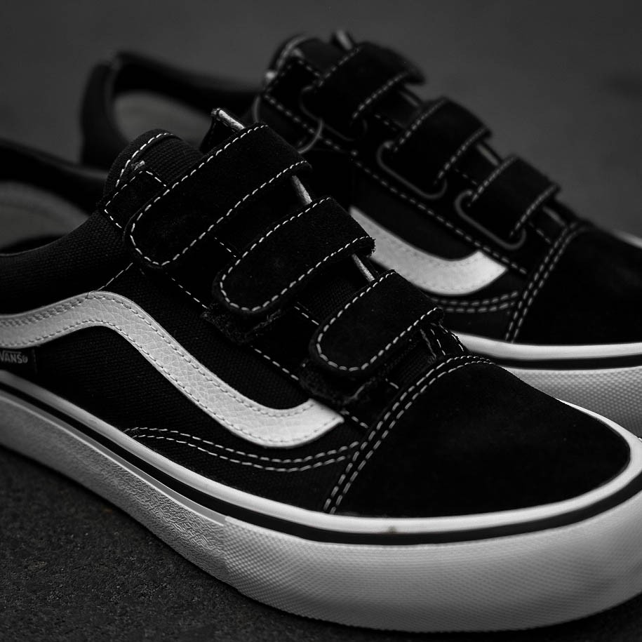 Vans Oldskool Pro Velcro Black/White (Ultracush)