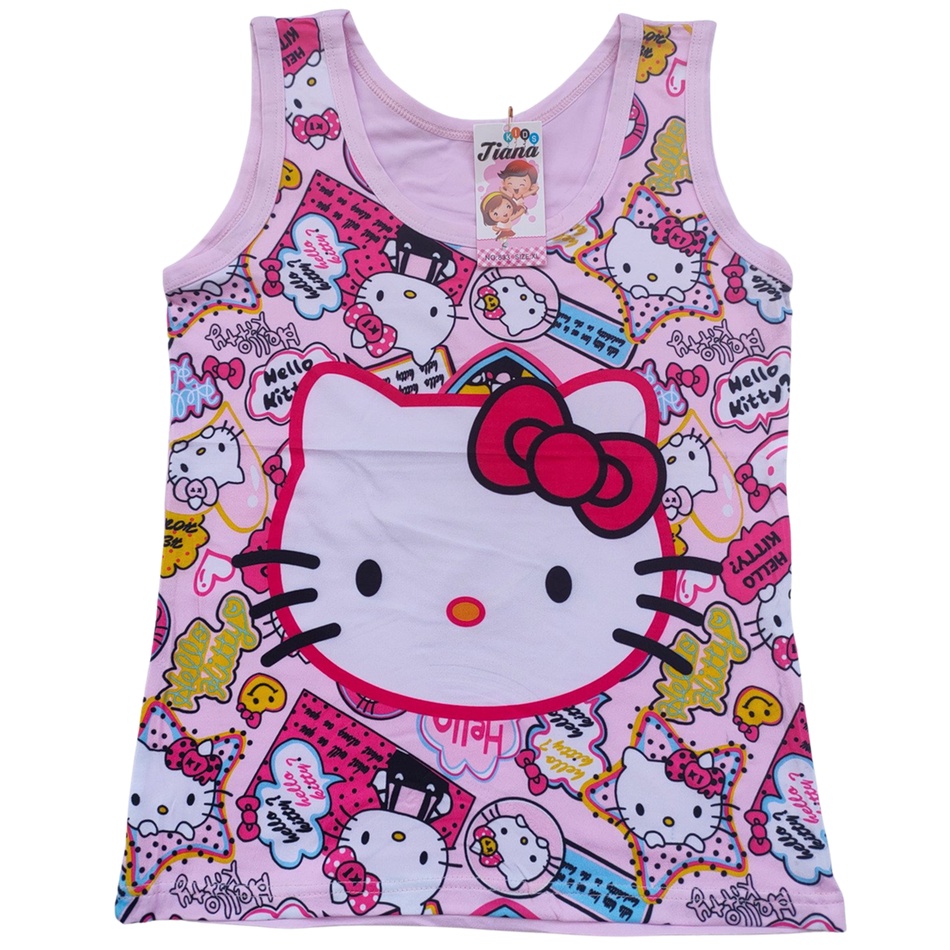 Kaos Singlet Motif HK CUTE TALI BESAR / Kaos Dalam Anak Perempuan