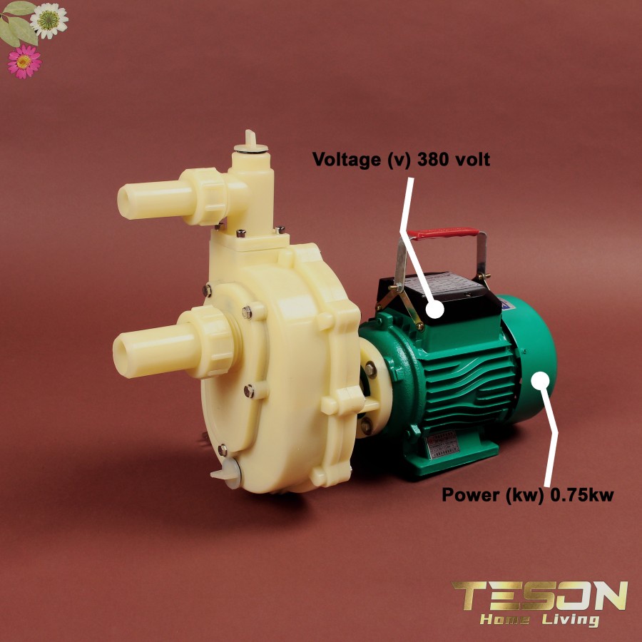 Pompa Kimia Cairan Asam 32FS(Z)11 380V Chemical Pump (Tanpa Dipancing) Teson Homeliving