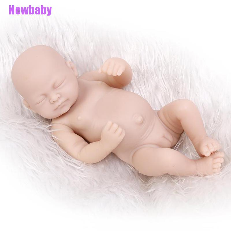 (Newbaby) Mainan Boneka Bayi Reborn Handmade DIY Bahan Silikon Vinyl Anti Air