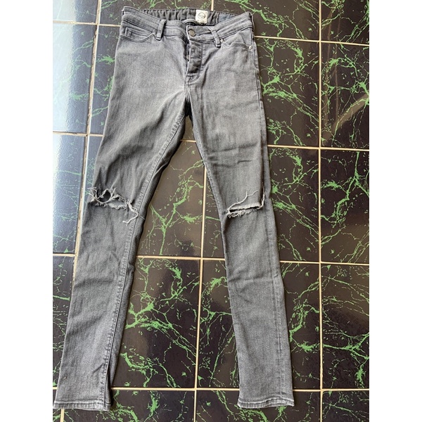 asos ripped skinny jeans