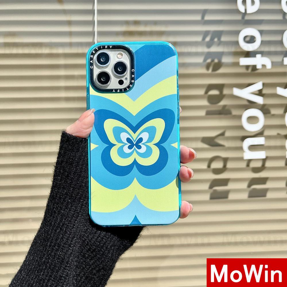 Soft Case Silikon Tpu Motif Kupu-Kupu Untuk Iphone 13 Pro Max 12 Pro Max 11 Pro Max 7 Plus Xr Xs Max 12 7 Plus