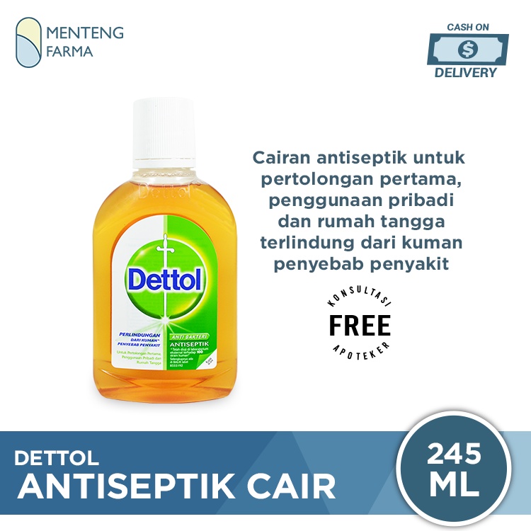 Dettol Antiseptik 245 ML