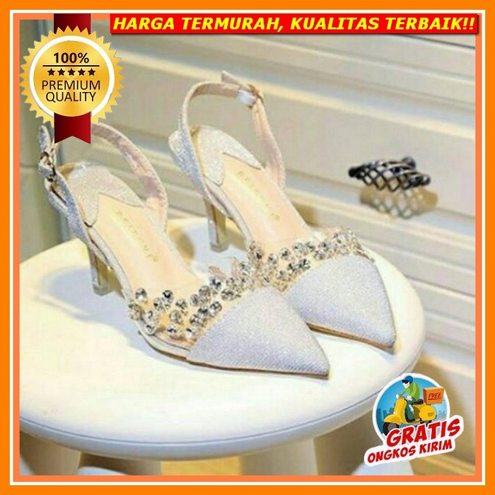 Sepatu Pesta Wanita High Heels Wedding Kerja Kantor Hils Hills Wanita Heals Pesta Kondangan Import B