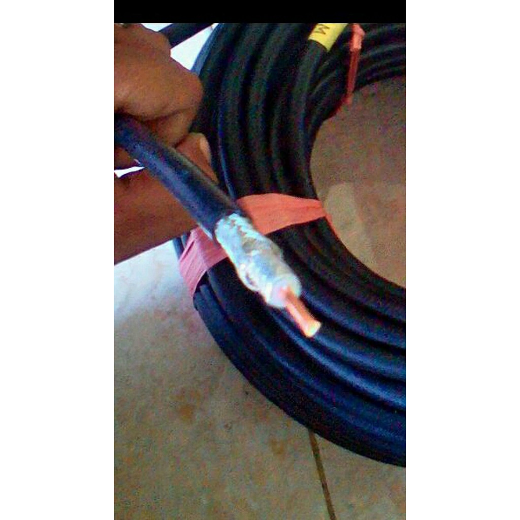 KABEL COAXIAL RG8 50ohn 11meter Bagus