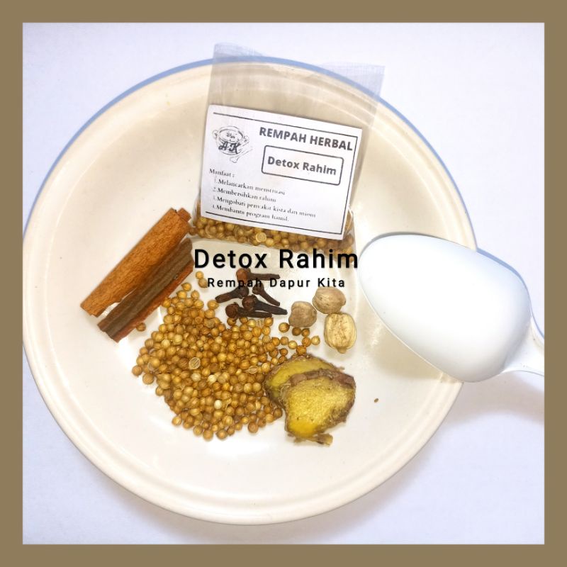 

[ Free Jahe Merah ] Detox Rahim ala JSR / Rempah Rahim / Obat Rahim JSR / Rempah Rempah