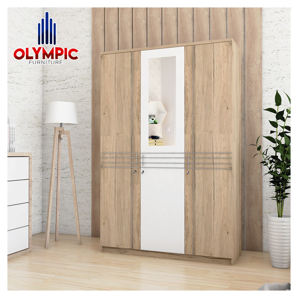  Lemari  Baju  4 Pintu Olympic  LEMARIWEUH