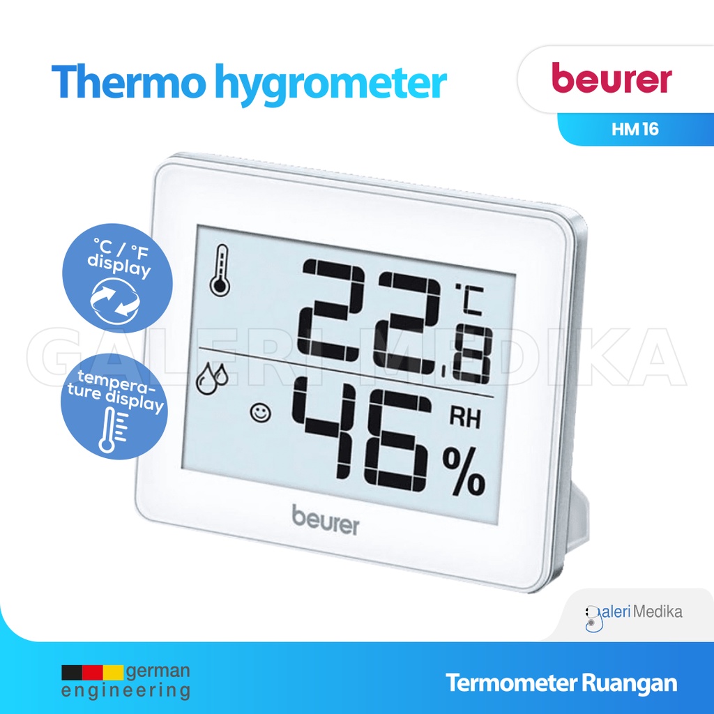 Thermo Hygrometer - Beurer HM16 / HM-16 / HM 16