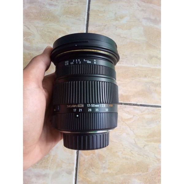 LENSA SIGMA AF 17-50mm F2.8 os FOR NIKON