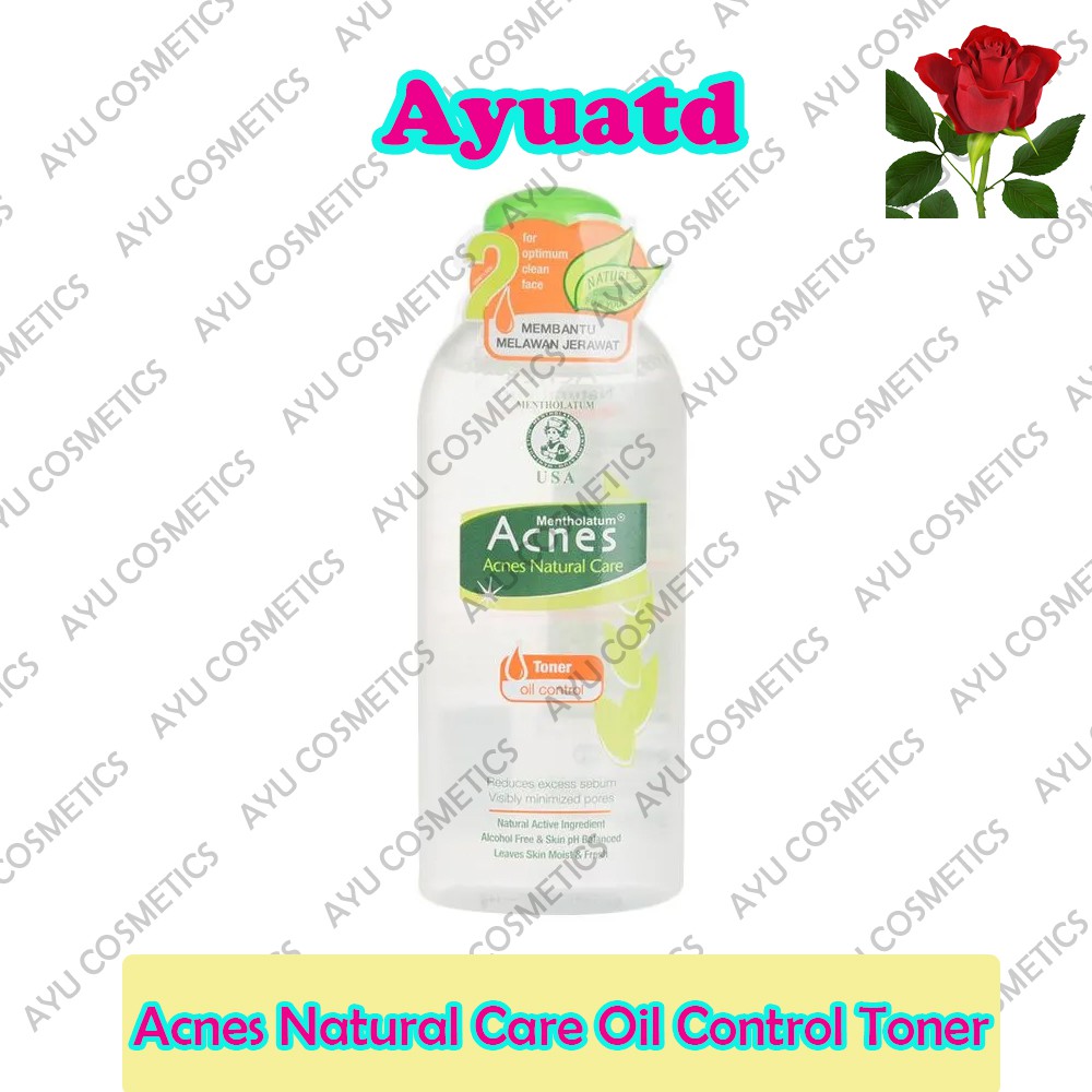 Acnes Natural Care Oil Control &amp; Whitening Cream &amp; Toner