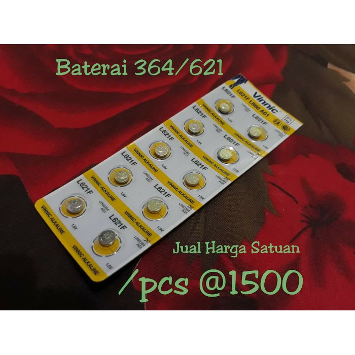 Baterai Vinnic AG1 Batre Vinnic SR621SW murah