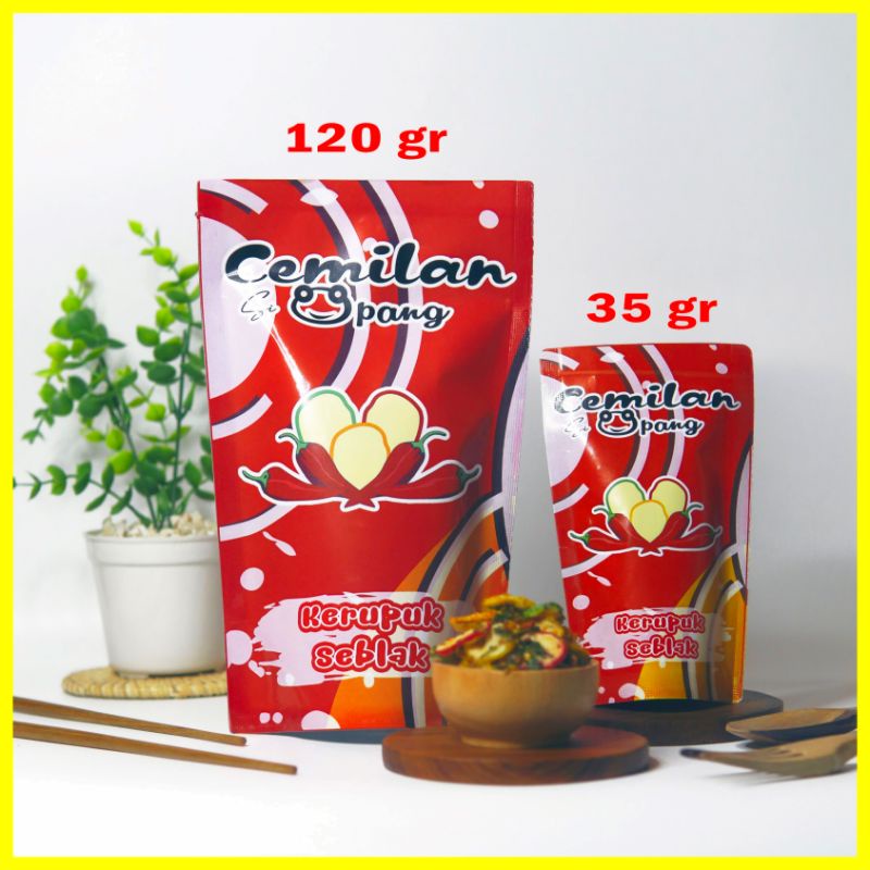 

Kerupuk Seblak | Seblak Kering | Kerupuk Seblak Daun Jeruk | Kerupuk Seblak Pedas