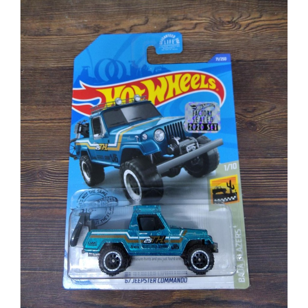 Hot Wheels 67 Jeepster Commando THS FS 2020 Treasure Hunt Super Factory Sealed $TH