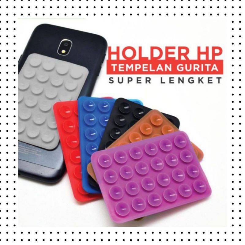 Tempelan Gurita HP Tempelan Gurita Murah Warna Random