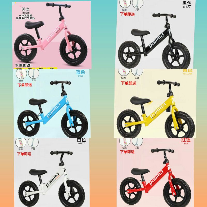 Sepeda balance bike/push bike merk panma