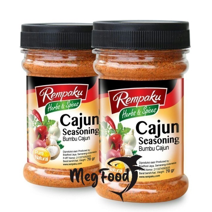 

Cajun Seasoning / Bumbu Masak Cajun / Rempaku 70gr