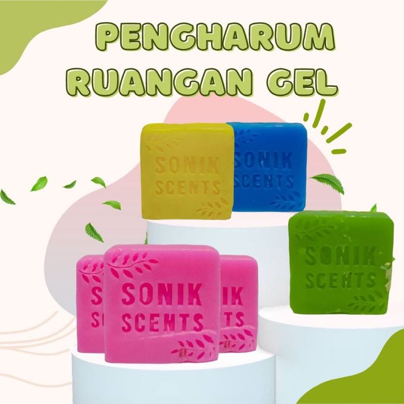 FG5 Parfum Sonik Scents Gel Gantung Pengharum Pewangi Mobil Ac Ruangan Lemari Toilet