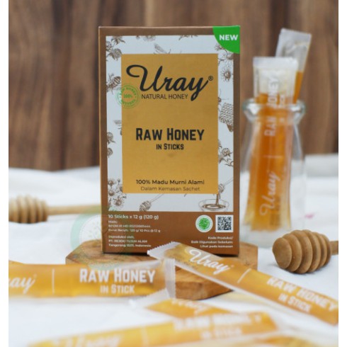 

Madu Uray Honey Stick Sachet - Original 120gr-EXP 3/24