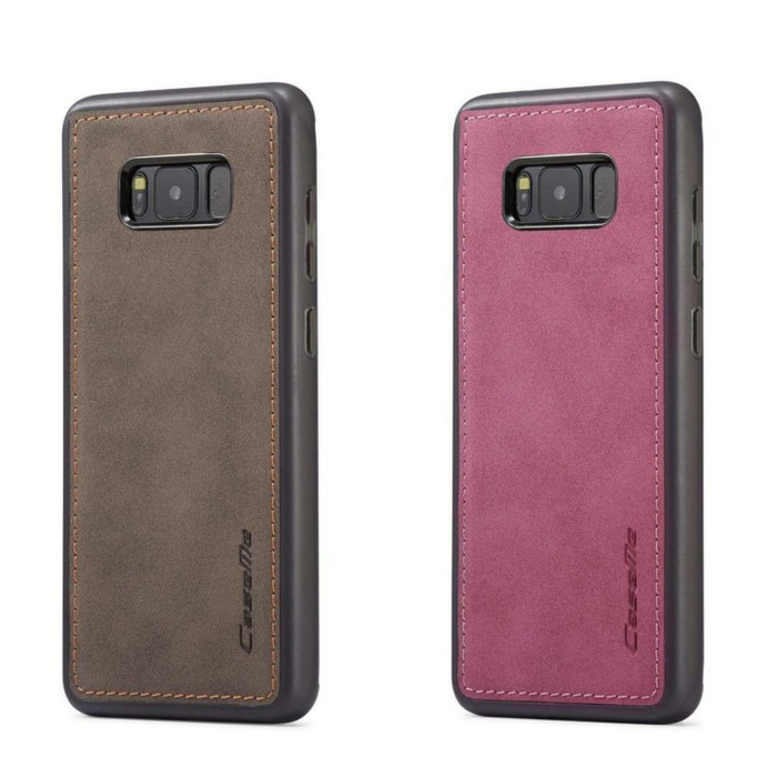 Casing HP Samsung Galaxy S8 - S8 Plus - S9 - S9 Plus Original Leather Case Back Cover Softcase Kulit