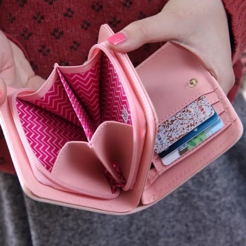 DOMPET PITA LIPAT GANTUNGAN CAT - Dompet Lipat Mini