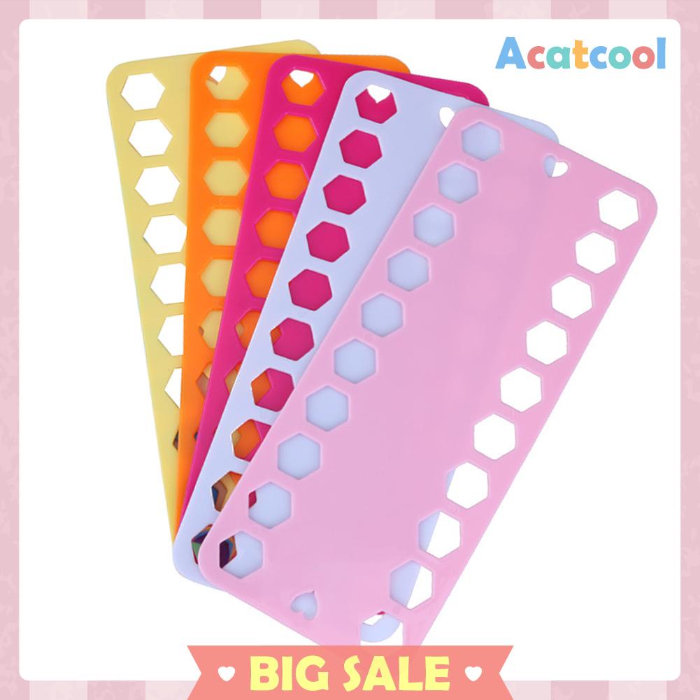 5 Pcs Papan Baris Benang Jahit Bordir Bahan Plastik