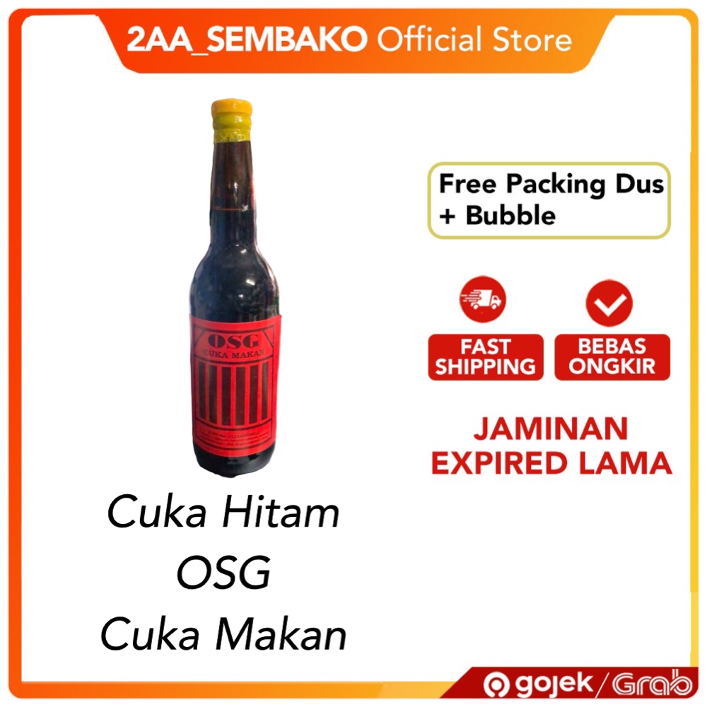 

Cuka Hitam Merk Osg cuka OSG ukuran Besar
