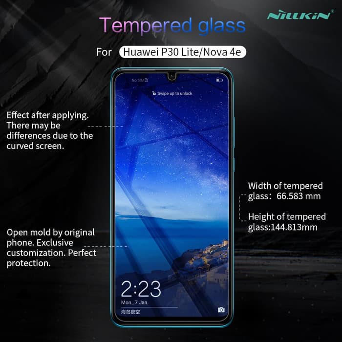 HUAWEI P30 Lite ( Nova 4e ) Tempered Glass NILLKIN Amazing H