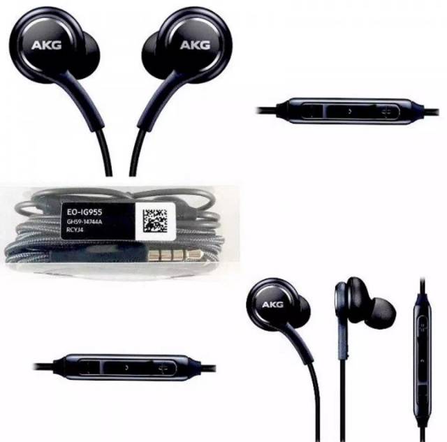 HEADSET SAMSUNG S8 DESIGN ORIGINAL BY AKG / HEDSET / HANDSFREE / HEADSET S8 AKG