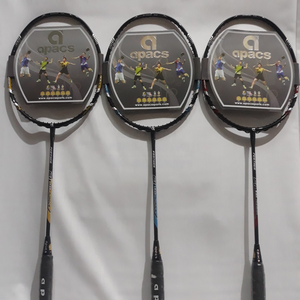 Raket Apacs Feather Fil 10 Bonus Senar BG66