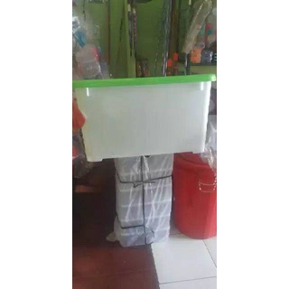 SHINPO Hercules sip 119 CB 150 liter container kotak box roda plastik serang Cilegon go send