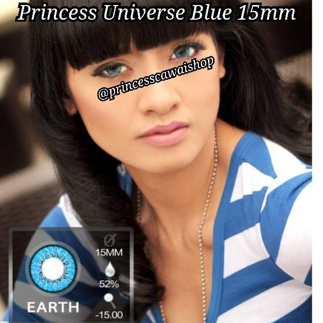 

Softlens princess universe blue 15mm