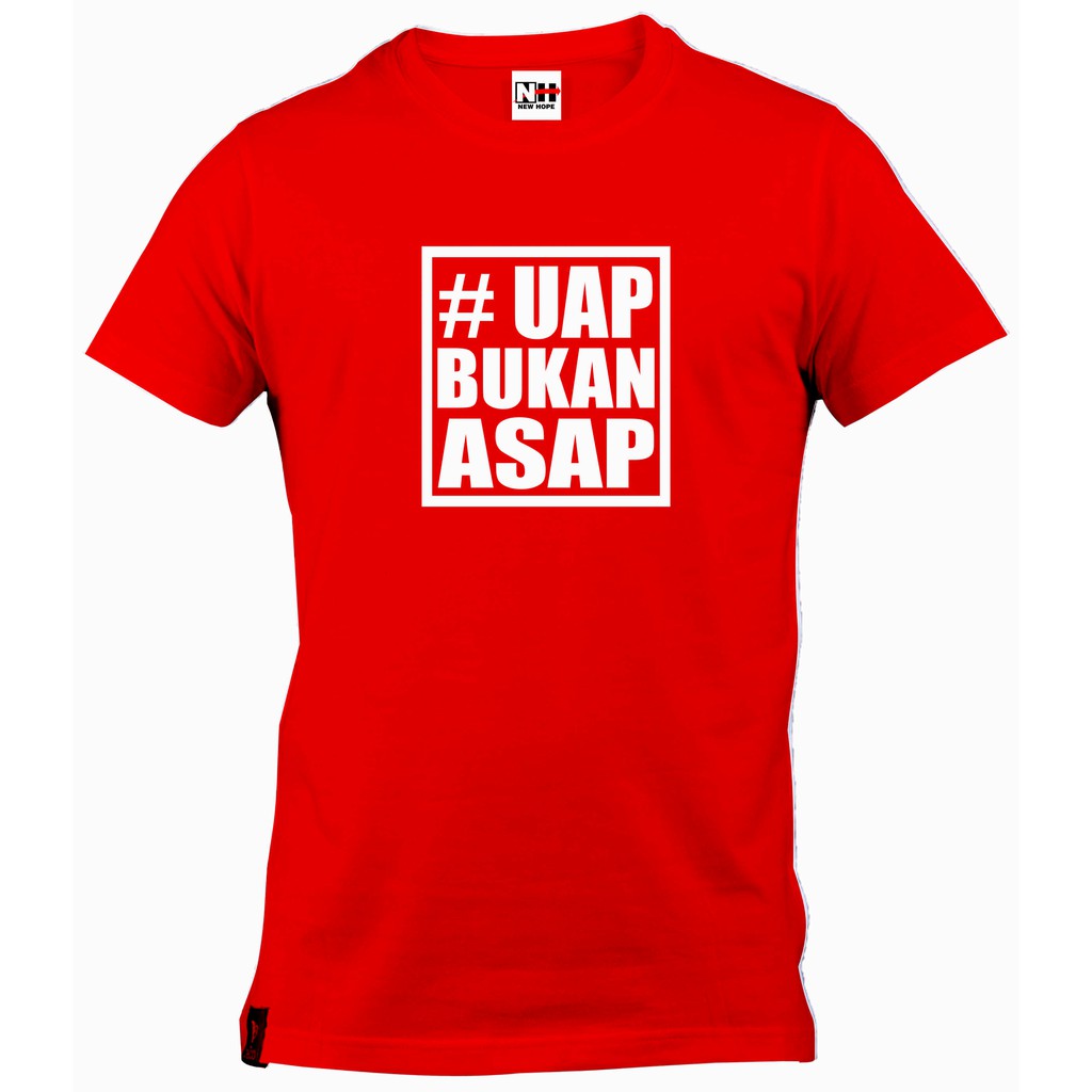 KAOS VAPE UAP BUKAN ASAP RED 2 B11