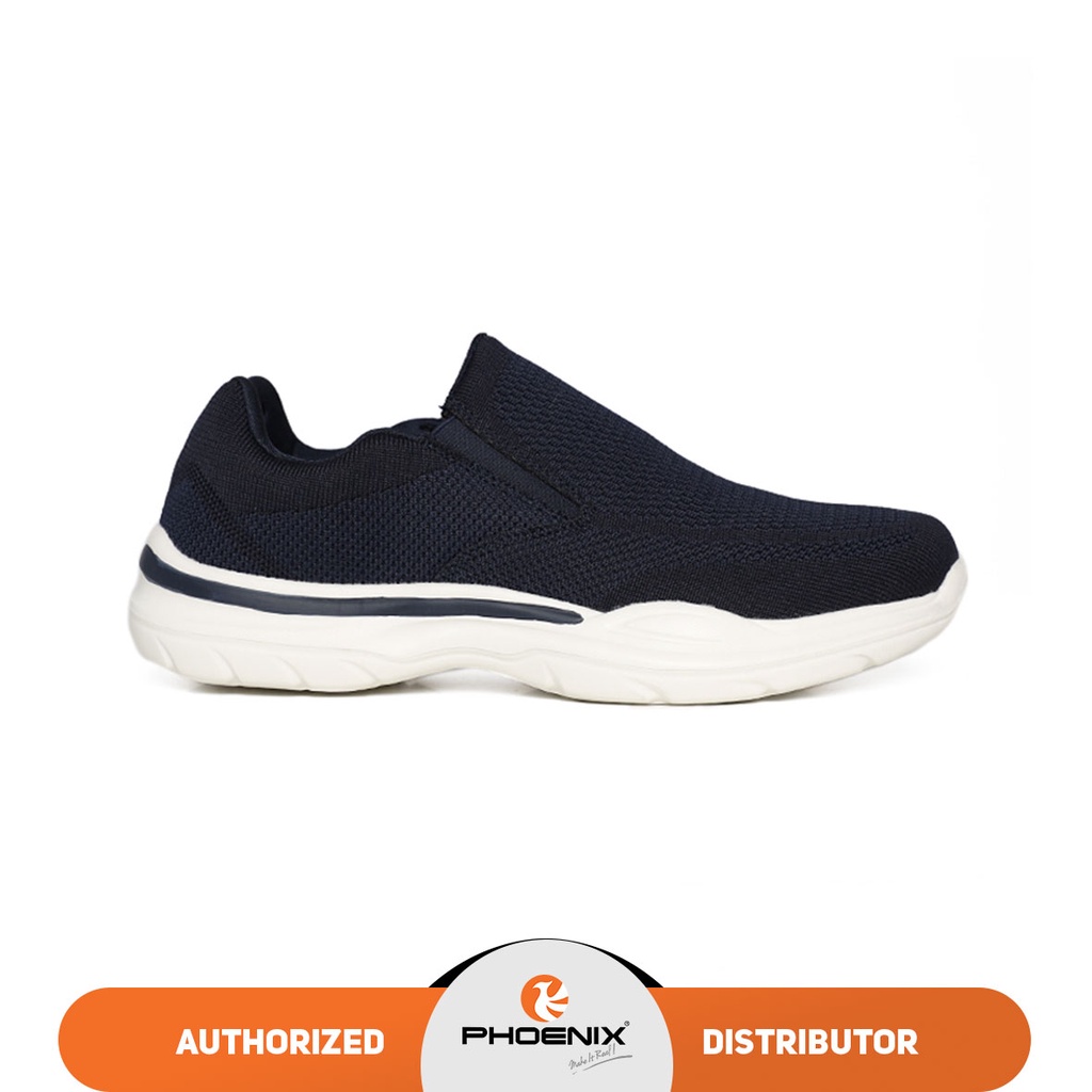 Phoenix Ares Sepatu Slip On Pria - Navy