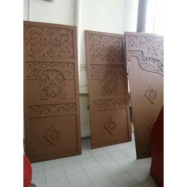 dekorasi pelaminan# spon gebyok/ukiran spon