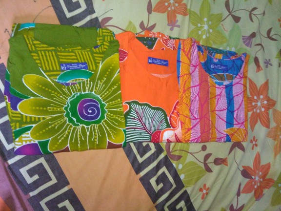 Daster Cantik Kencana Ungu Larasati (label Biru Asli Ori) : Homedress Batik Solo Adem Awet